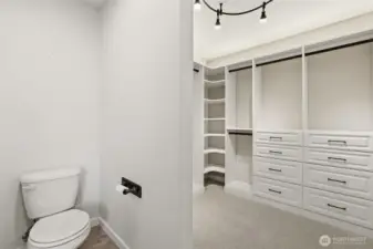 Primary Walk-in Closet