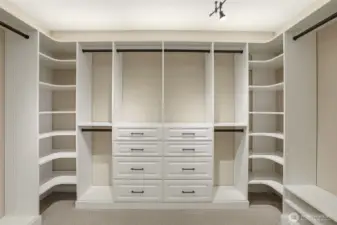 Primary Walk-in Closet
