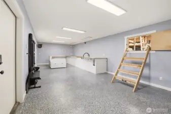 Flex Room, Shop, Workout Room, Storage
