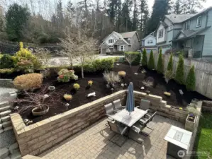 Patio View from deck