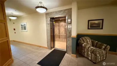 Elevator To Unit 205