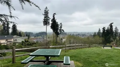 Picnic Area at Overlook Across from Unit