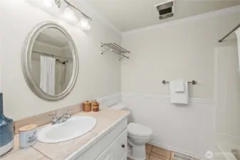 Upstairs Hall Bathroom
