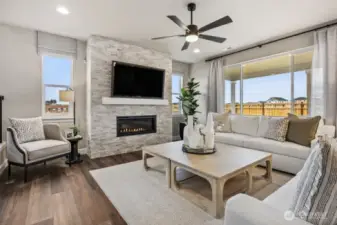Photos are of Yorktown model home. Colors and options may vary.