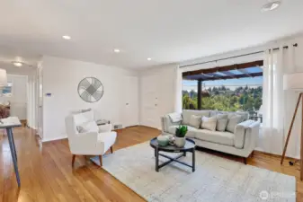 Living room looking SW.
