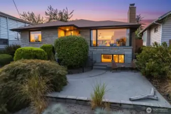 Beautifully remodeled Beacon Hill Mid-Century. Elevated home position provides abundant natural light with views to Bellevue and beyond.