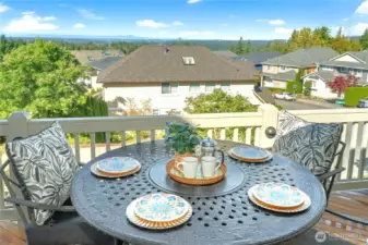 Imagine al-fresco socials with this view!