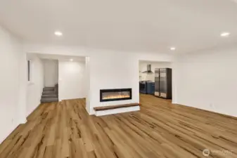 Living Room/Kitchen/Stairs