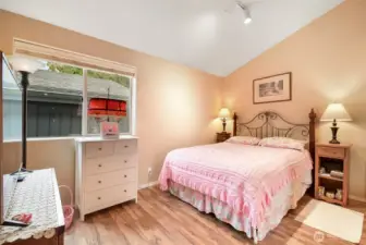 Second bedroom with double closets
