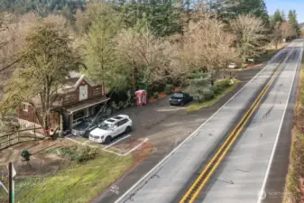 View from over Redmond-Fall City Rd/202 to property frontage