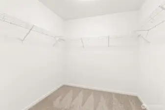 Primary closet