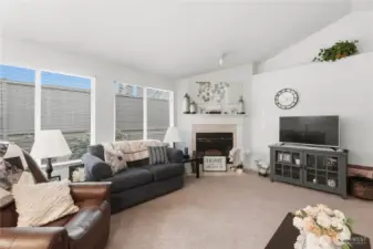 Western facing windows for the beautiful sunsets.