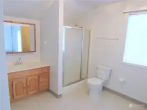 2nd Primary Bath w/Step in Shower