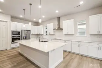 Kitchen-Photo is Not Actual Home-Model Home