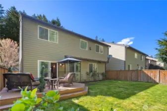at the end of a quiet cul-de-sac, this stunning residence makes a grand first impression. The spacious backyard opens to a peaceful greenbelt with no neighbors in sight—offering rare privacy and a serene natural backdrop