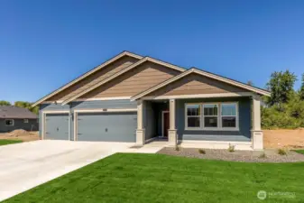 Photo rendering is representational. Actual home is under construction and finishes, elevation, and paint colors may vary. See site agent for details.