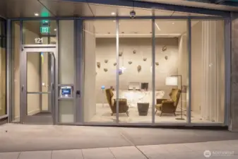 Secure entry and lobby