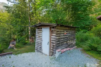 Outbuilding for Generator & Extra Batteries for solar