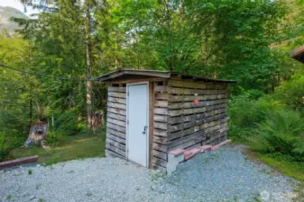 Outbuilding for Generator & Extra Batteries for solar
