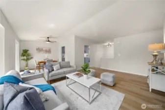Vaulted ceilings