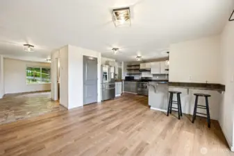 Kitchen and Dining area