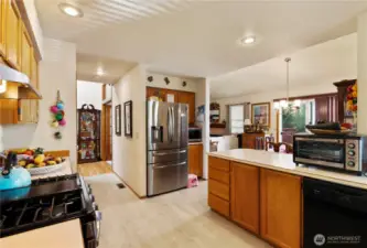 Update appliances and luxury lvp flooring.  Wonderful open concept to all spaces