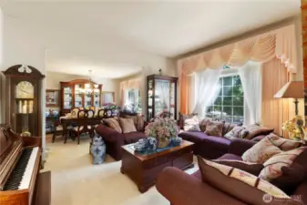 Formal Living and Dining area