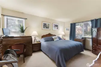 Primary Bedroom with lots of light