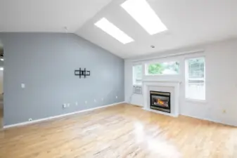 Skylights let in so much natural light