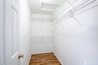 Walk in closet