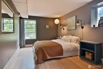 Bedroom #2 located on the lower level in the southeast corner of your home.