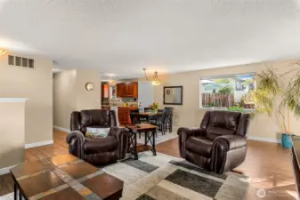 Open concept living area