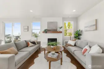 Photographs are for illustrative purposes only. Features, finishes, interior/exterior colors, landscaping and floorplan shown may vary from actual homes built.