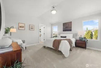 Photographs are for illustrative purposes only. Features, finishes, interior/exterior colors, landscaping and floorplan shown may vary from actual homes built.