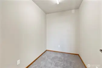 Second bedroom walk in closet