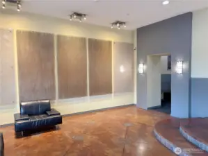 Resident common area suitable for gatherings, events, or quiet relaxation.