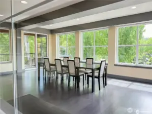 Even conference room available for meetings and gatherings.