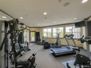 Complete exercise room to keep fit, while you enjoy your beautiful home.