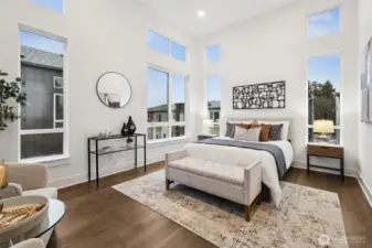 Picture of model home not of actual home.