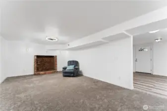 Lower level HUGE family room!