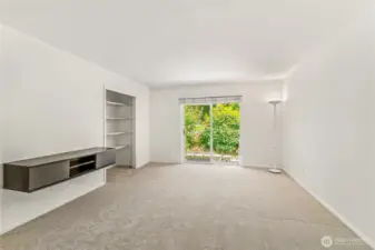 Downstairs Family Room with Access to lower Patio