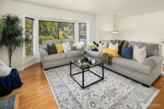 Plenty of room for all your furniture and cozy fireplace