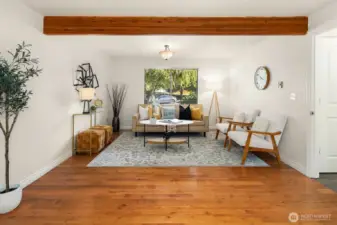 Lower level second living room