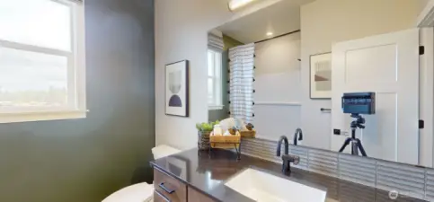 Photo is of a model home in another KB Home location; options and colors may vary based on your selections and may include options and features that are not reflected in the list price. Depictions of home, layout, location or other features/options, colors and color scheme, materials, fixtures, etc. are for showing purposes only and may not be included in the purchase price and availability may vary.