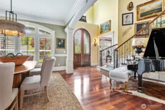 Entry & stairs to second floor