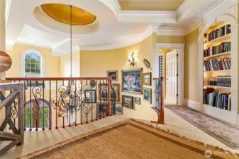 Landing on second floor