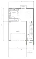 Main Level floor plan for reference only. Dimensions may not be exact.