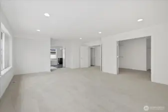 Primary Suite with a Large walk-in closet