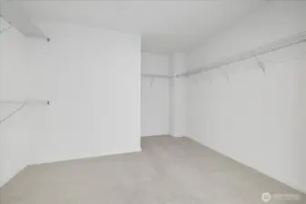 Primary Suite walk-in closet