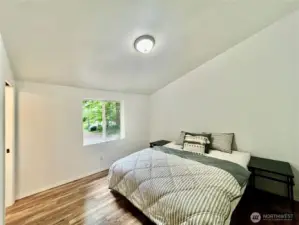 Primary Ensuite has walk-in closet and half bath